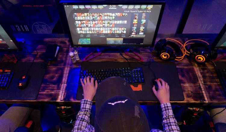 Inside a Dota 2 coaching session