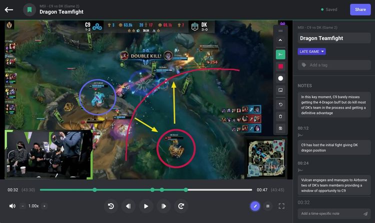 Inside a LoL coaching session