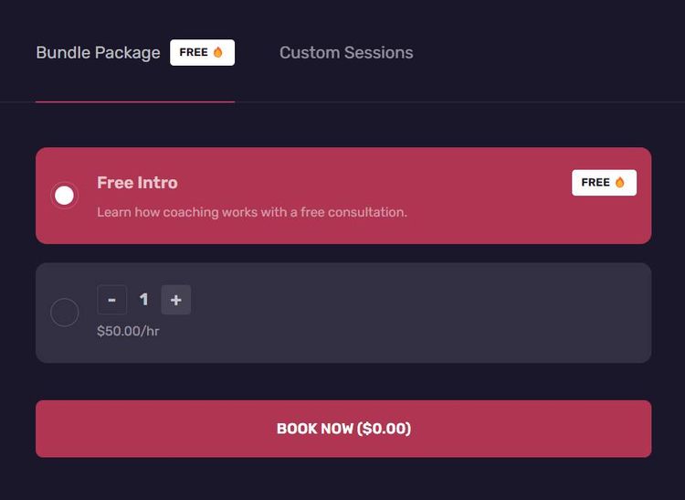 Start with a free TFT introductory session