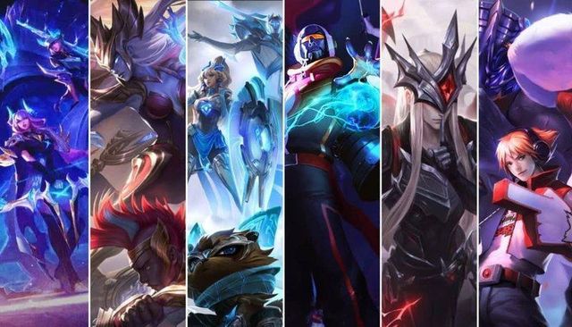 All LoL Worlds Champion Skins - Every Set Released