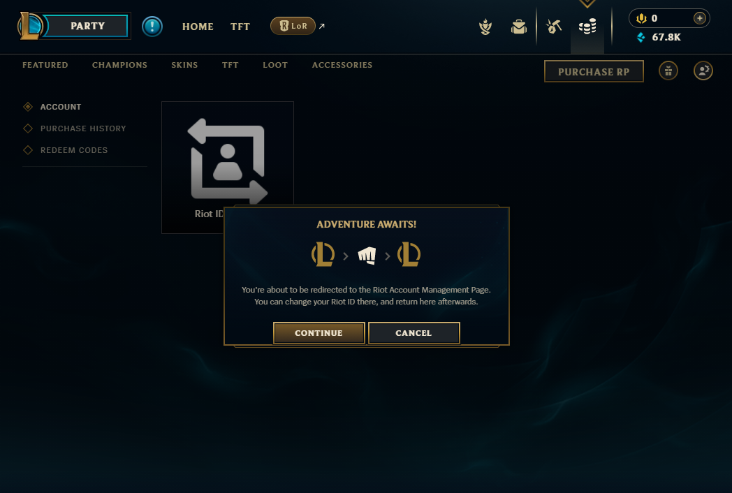 League of Legends : impossible de changer de nom ? Voici la solution