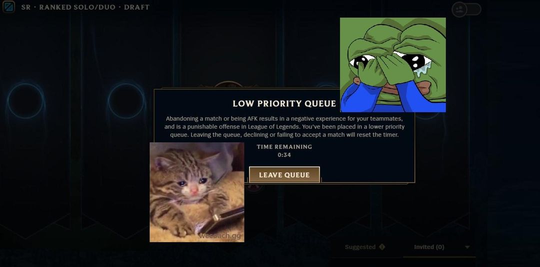 What Is Low Priority Queue in League of Legends?