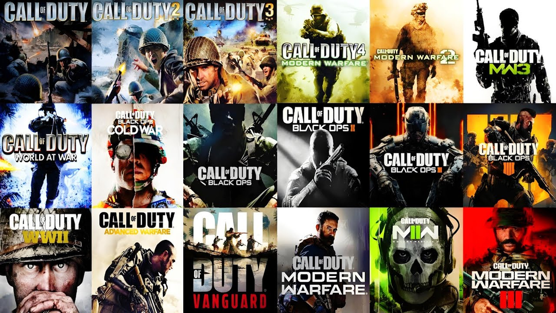 I giochi Call of Duty in ordine di uscita
