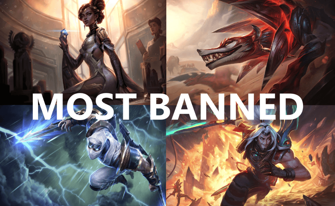 10 Most Banned Champions in League of Legends