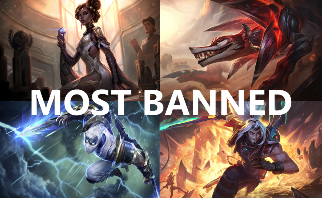10 Most Banned Champions in League of Legends