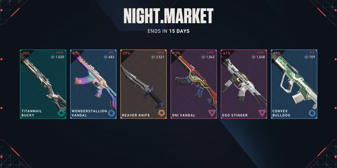 Nächste Valorant Night Market Termine 2026
